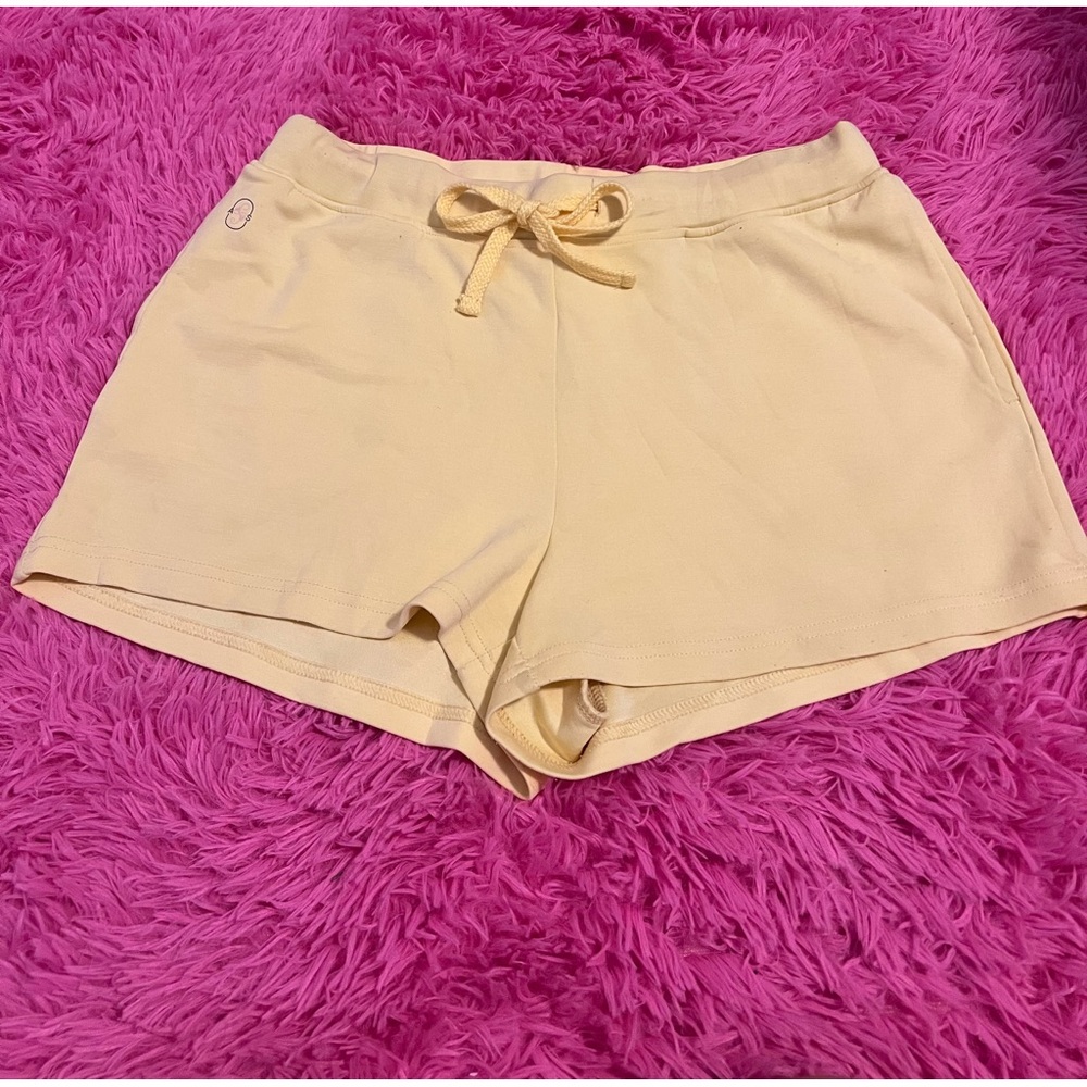 Alter’d State yellow stretchy shorts